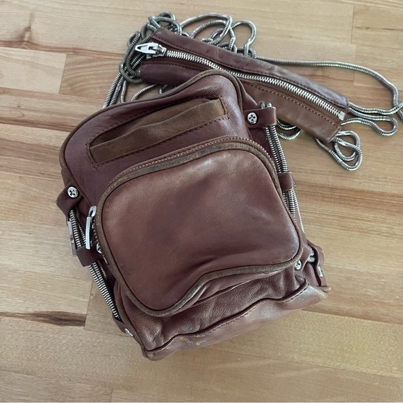 Alexander wang mini Brenda bag brown leather - Picture 1 of 5